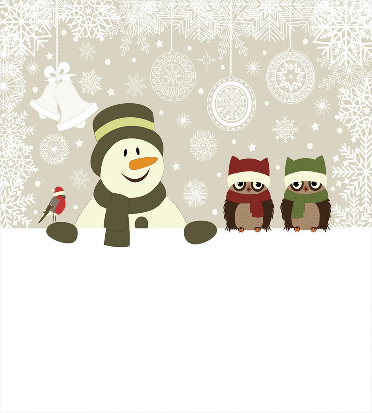 Snowflake Winter Day — Pattern