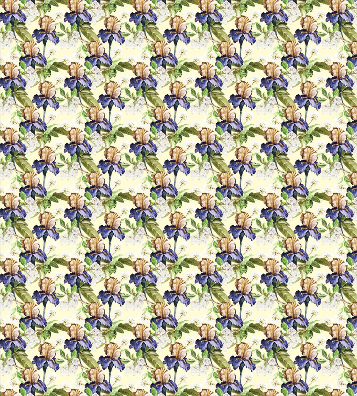 Watercolor Style Tropic Art — Pattern
