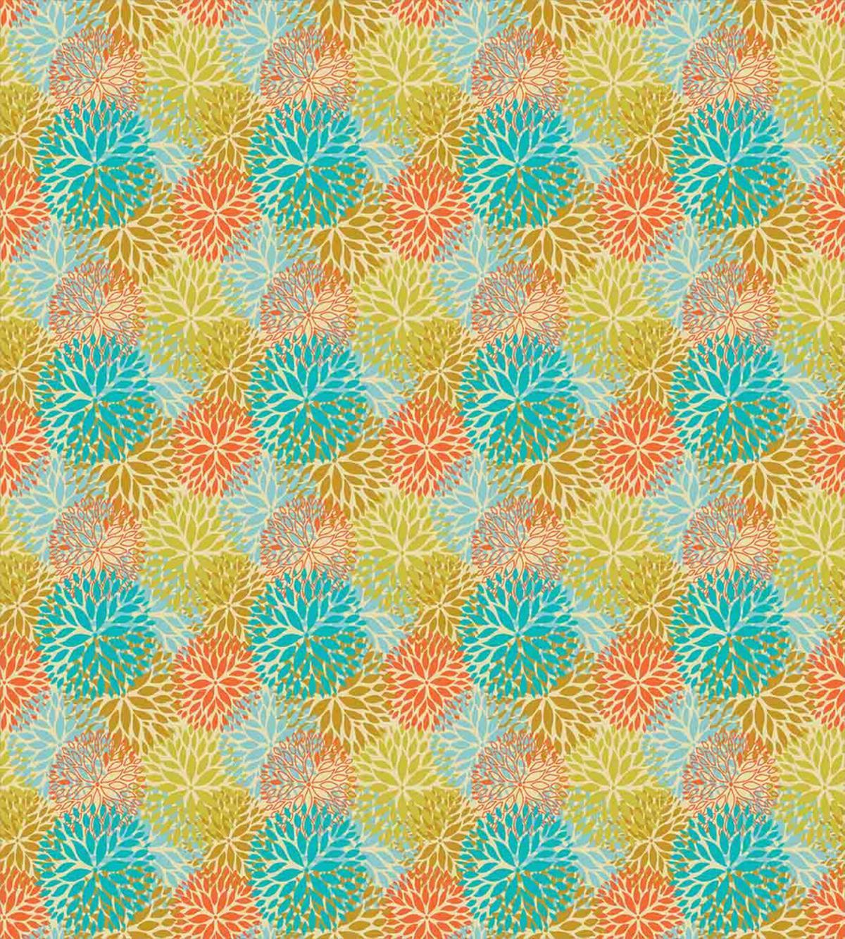 Thriving Floral Fields — Pattern