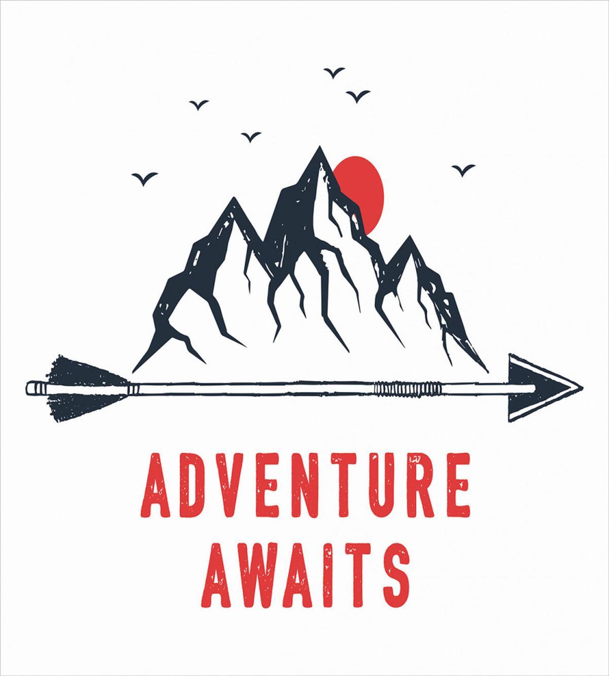 Mountains and Moon — Pattern