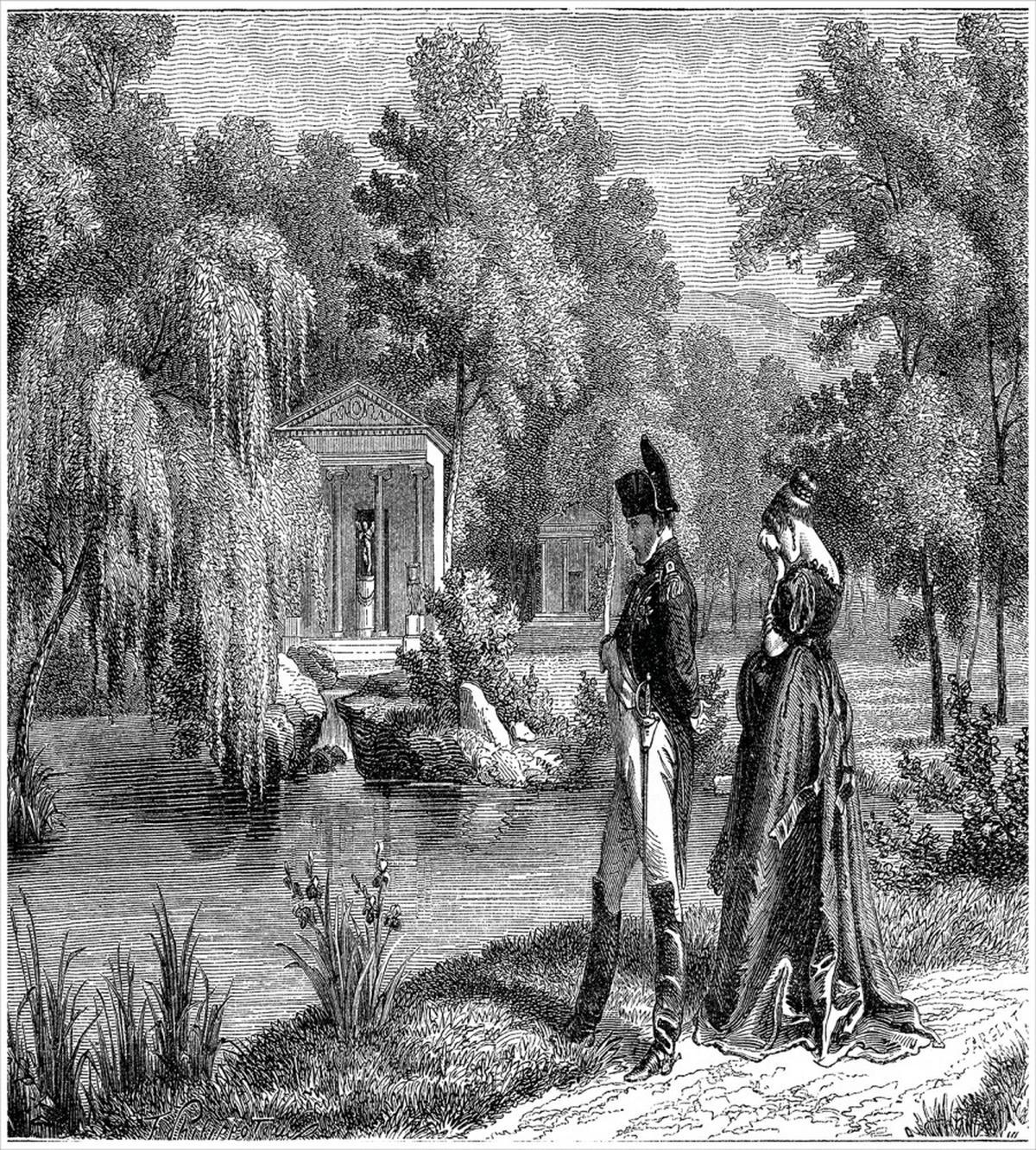 Napoleon Woman Garden — Pattern