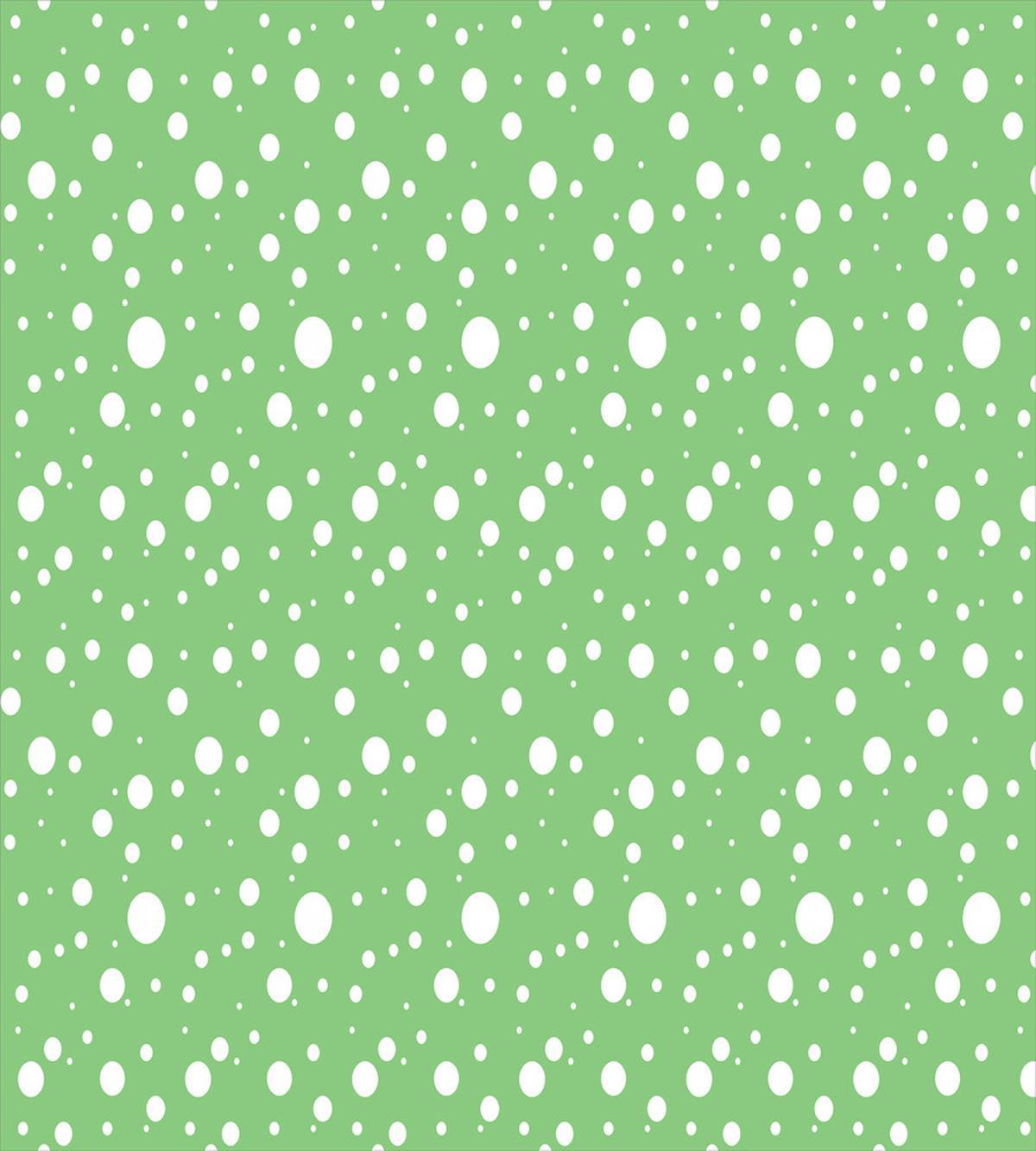 Big Dots Green Backdrop — Pattern