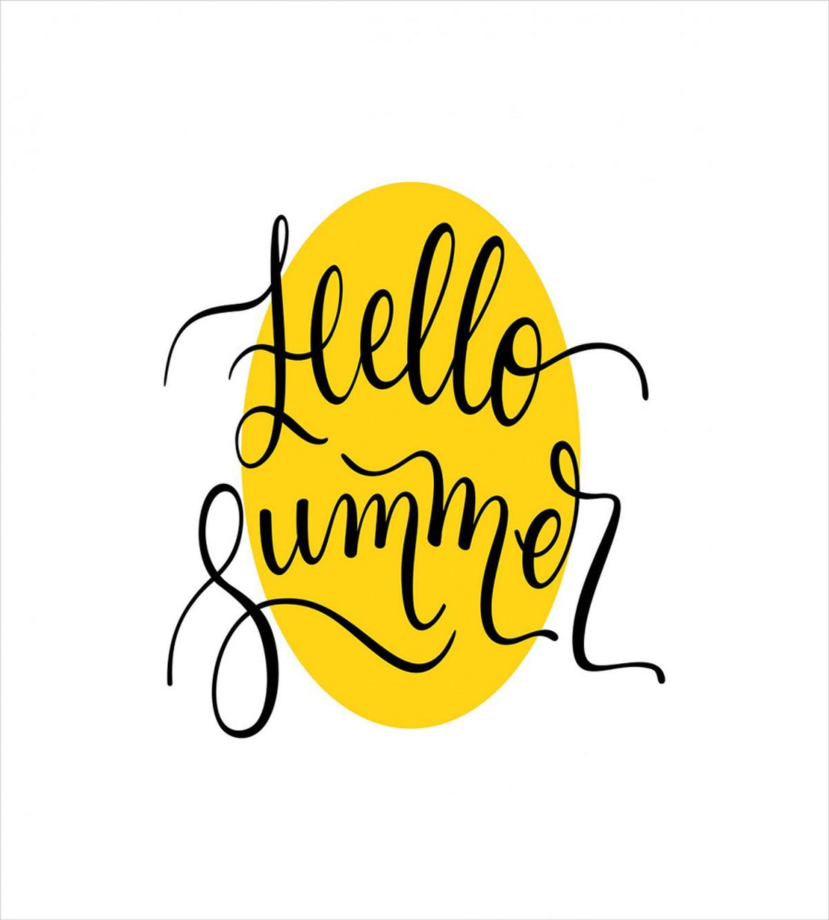 Letters on Yellow — Pattern
