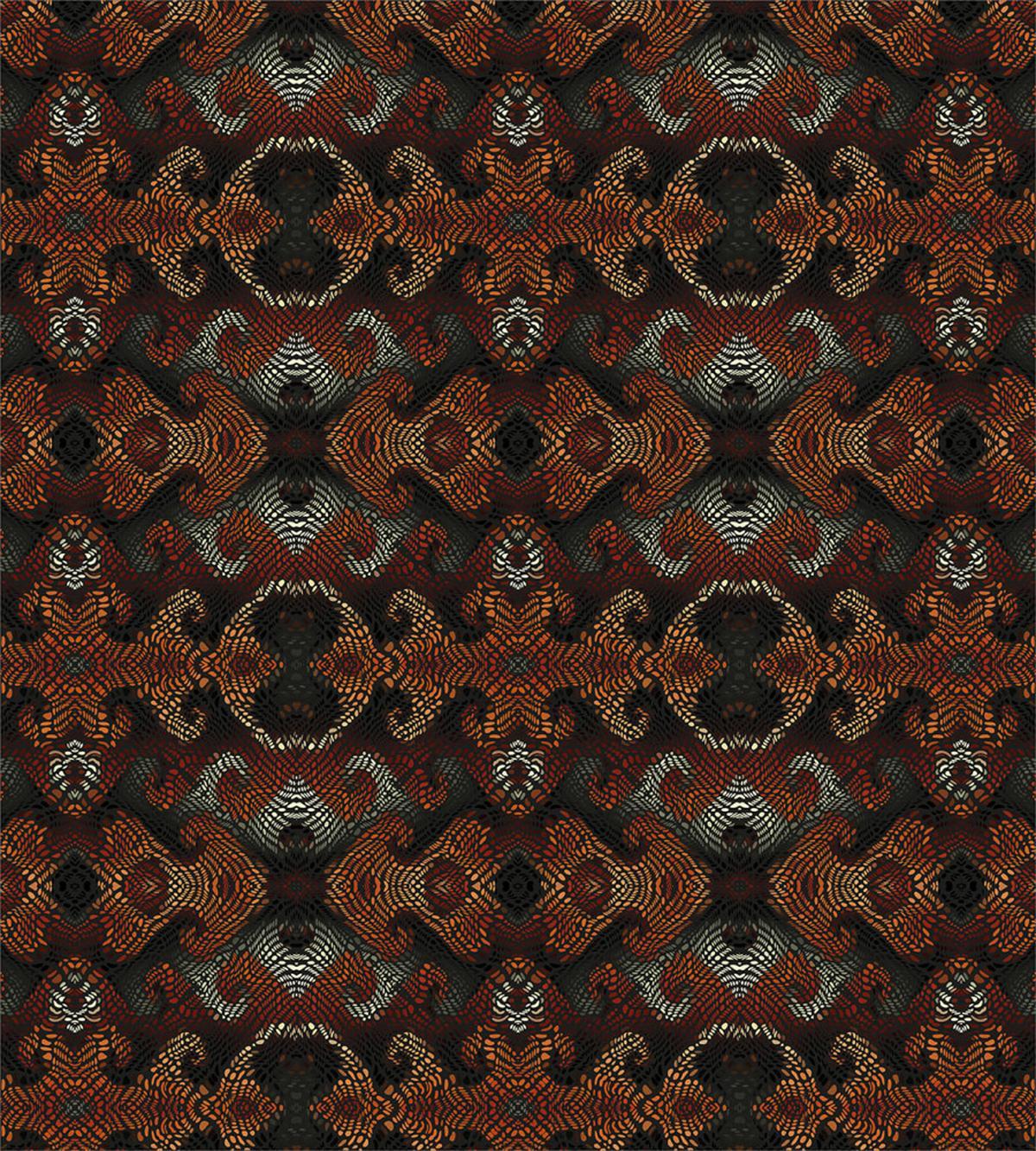 Curving Strikes Dashes — Pattern