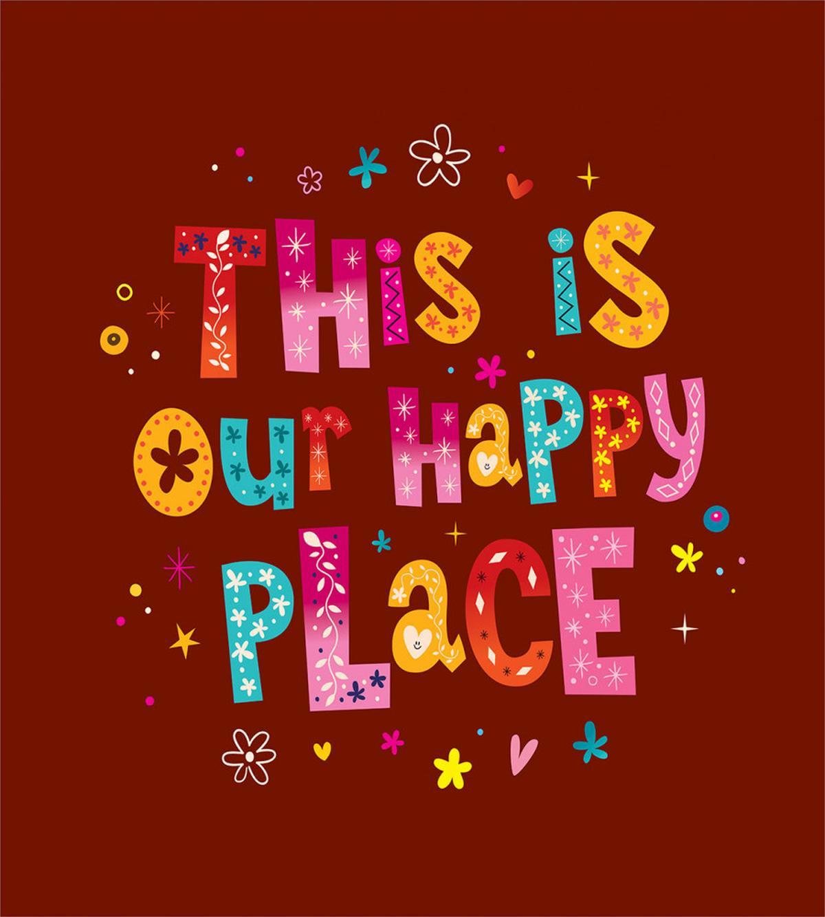 This is Our Happy Place — Pattern