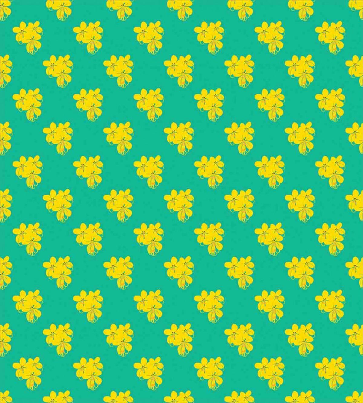 Thailand Flora — Pattern