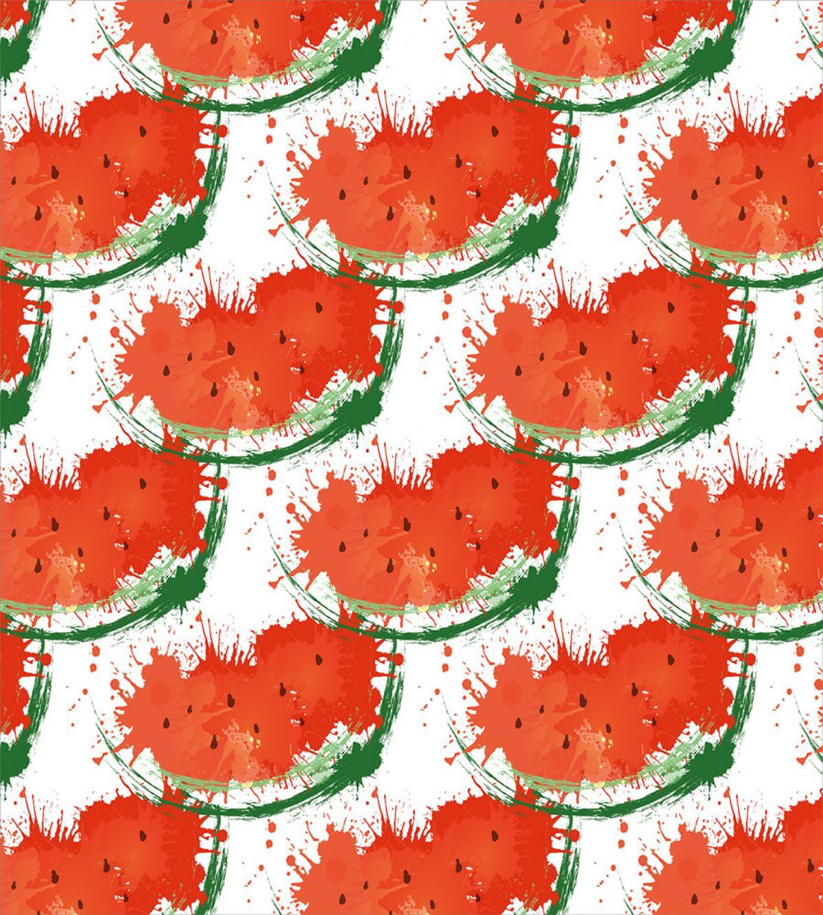 Grunge Spots Fruit Slice — Pattern