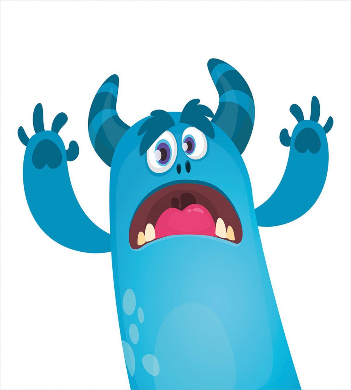 Roaring Monstrous Character — Pattern