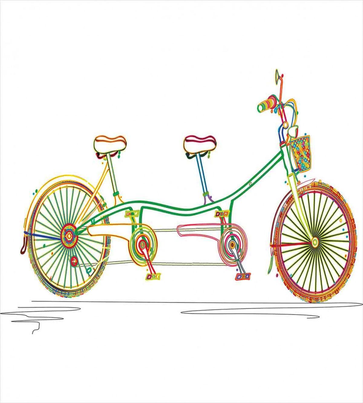 Tandem Bike Design — Pattern