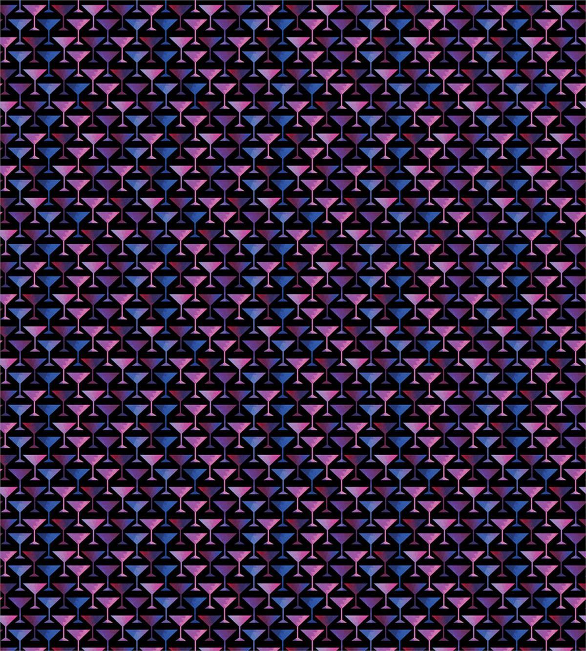 Martini Glass Cocktail — Pattern