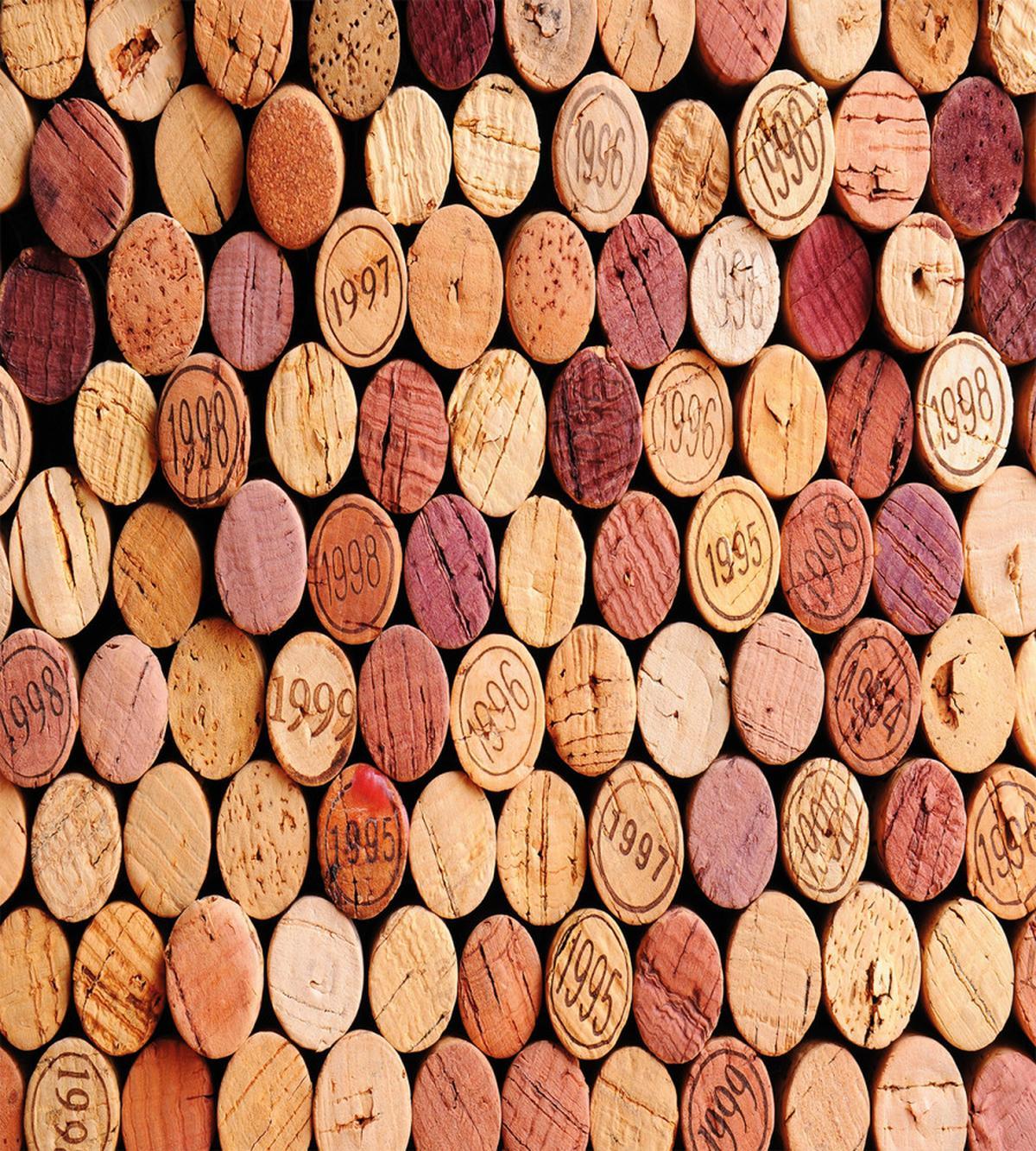 Random Used Wine Corks — Pattern