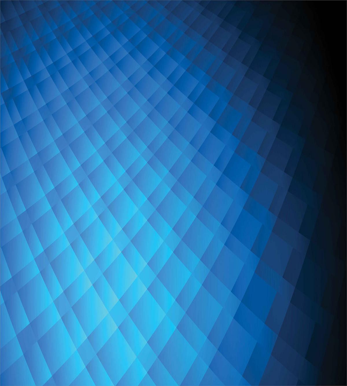 Vibrant Geometric Ombre Square — Pattern