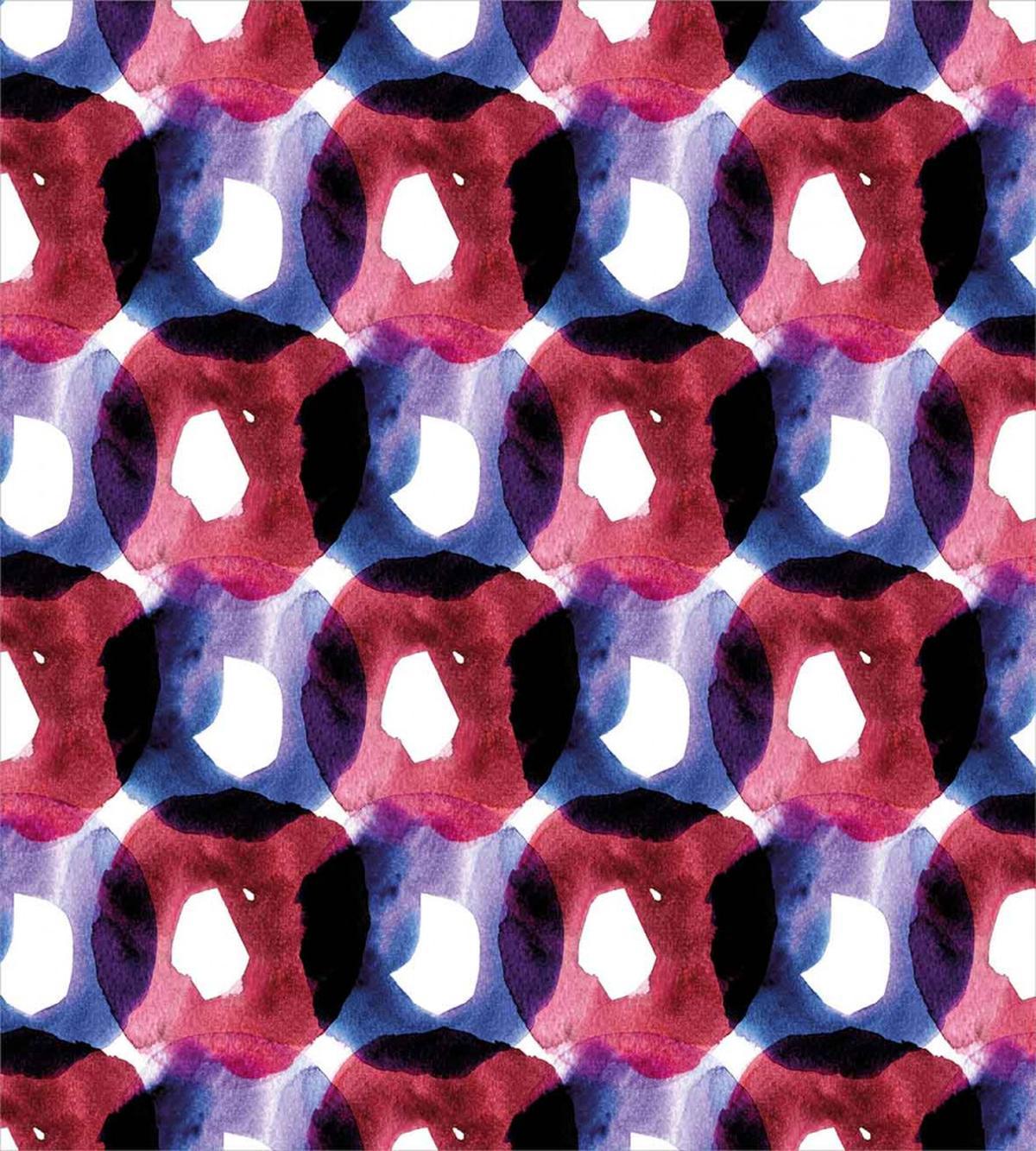 Disc Shaped Oval Art — Pattern