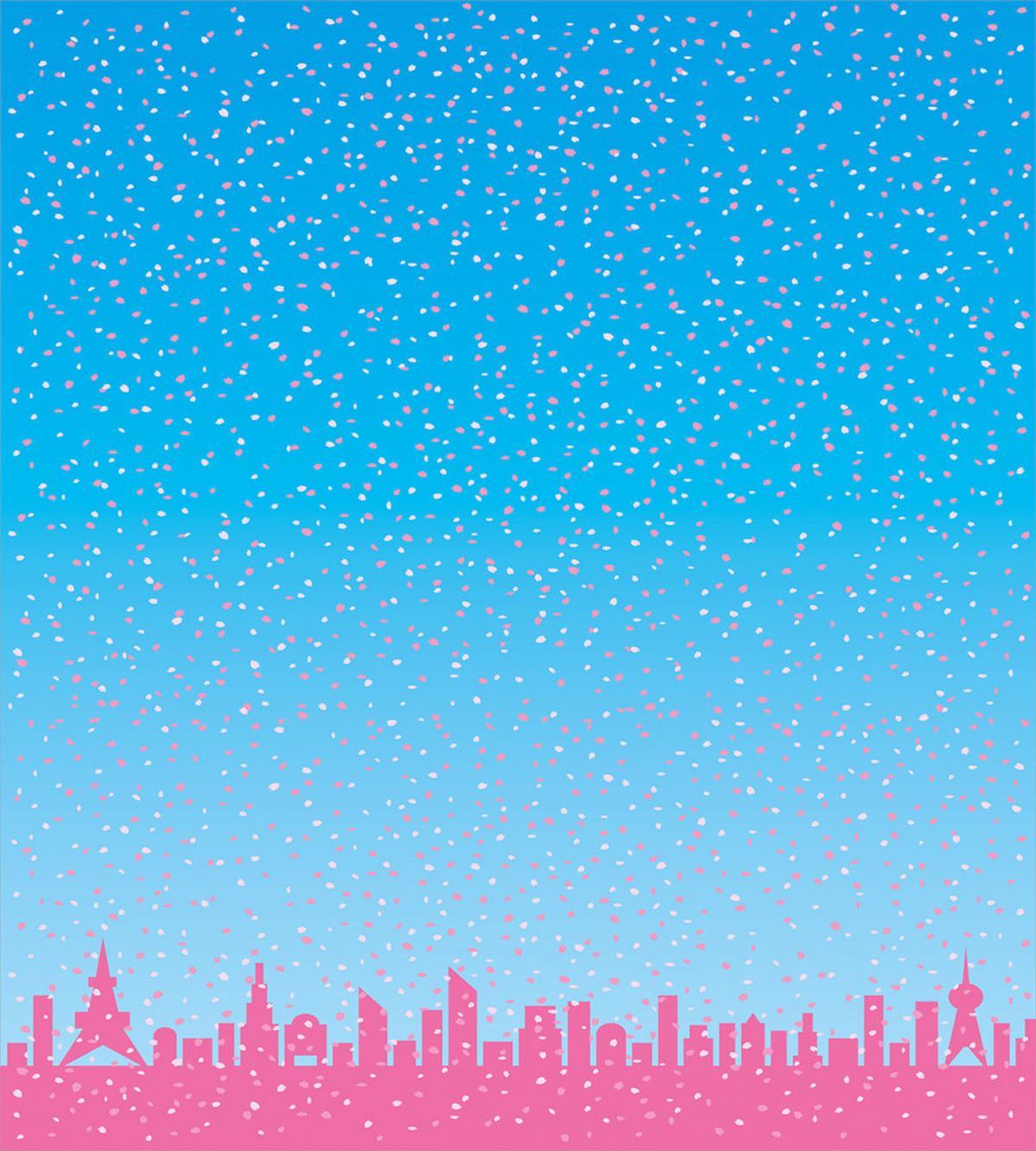 Petals on Skyline — Pattern