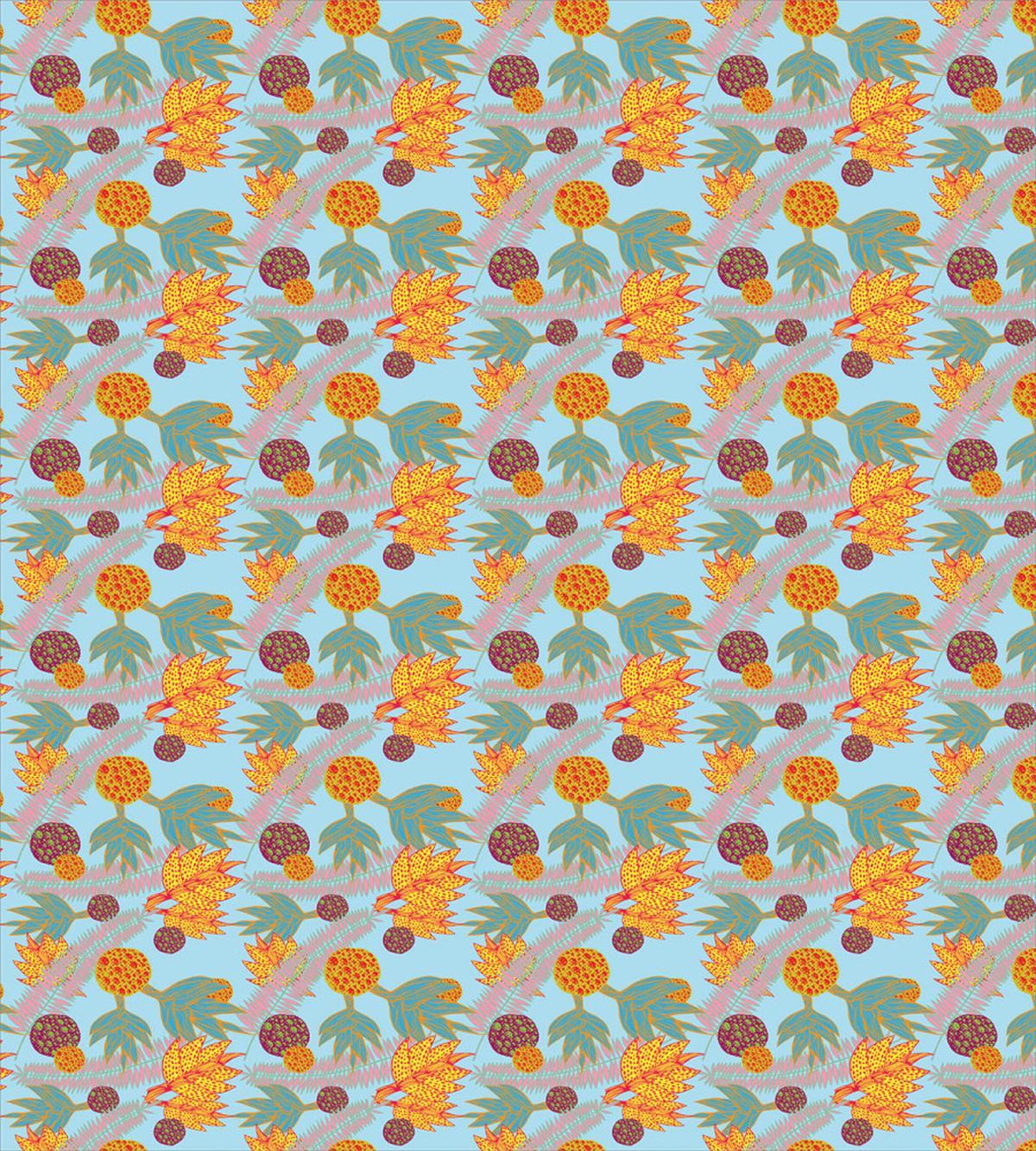 Abstract Tropic Plants — Pattern