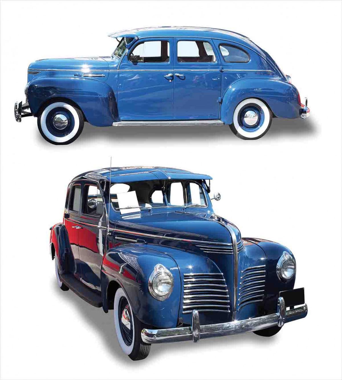 Old Antique Vehicle — Pattern