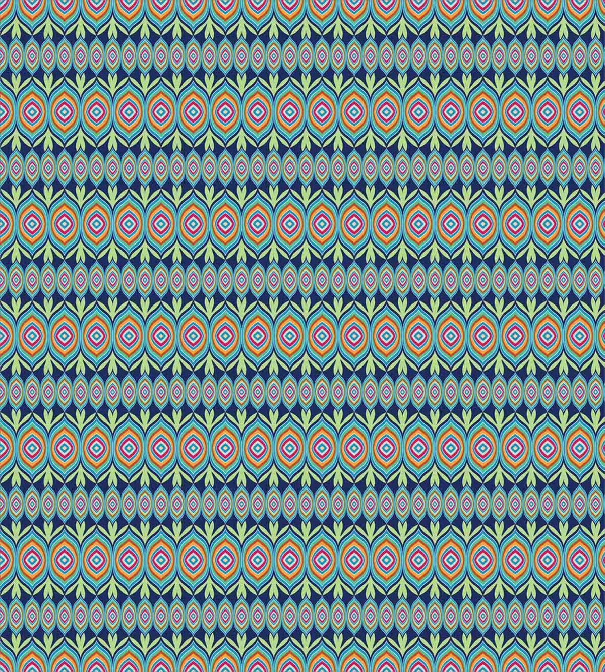 Abstract Colorful Shapes — Pattern