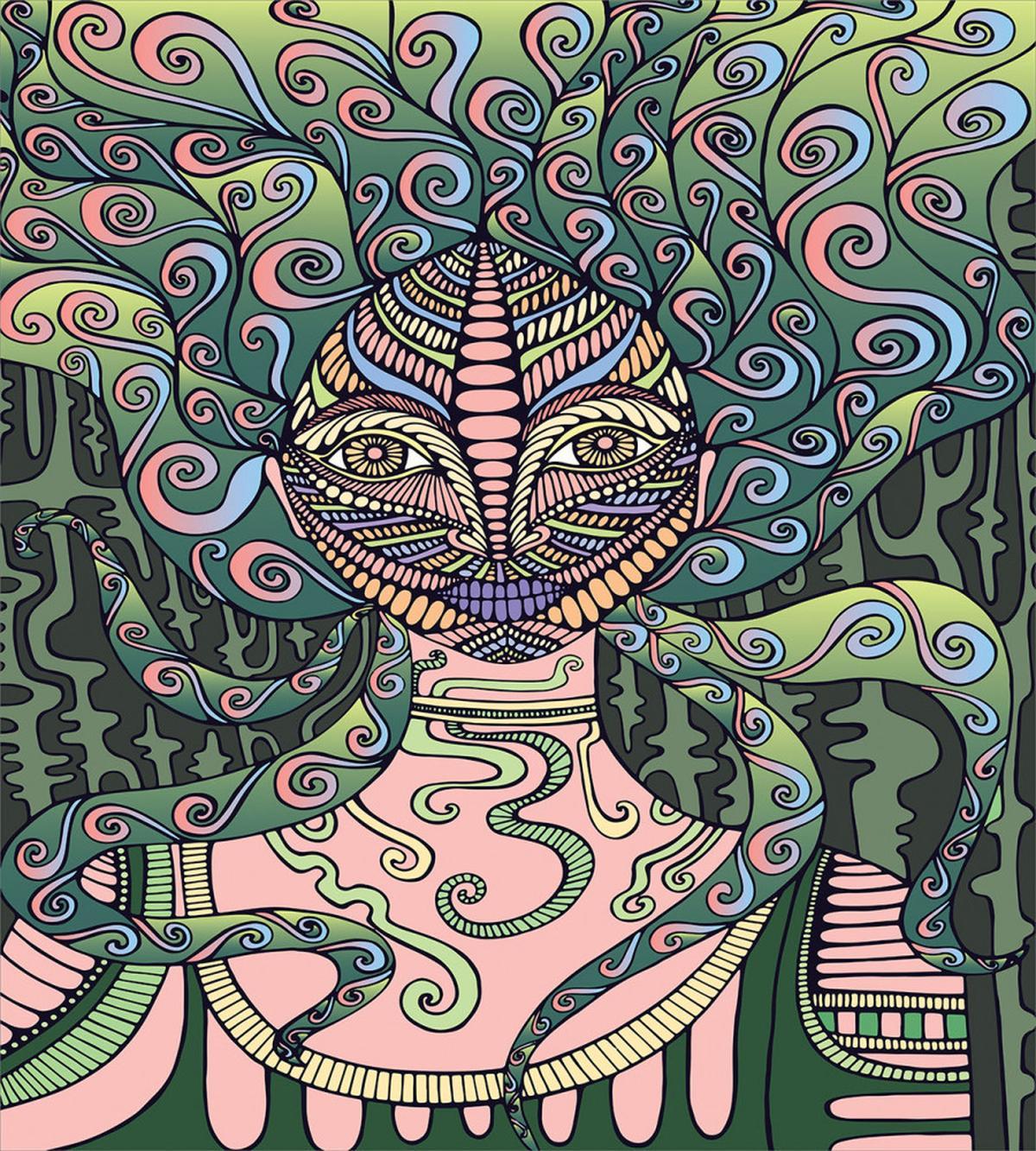 Modern Mystic Girl — Pattern
