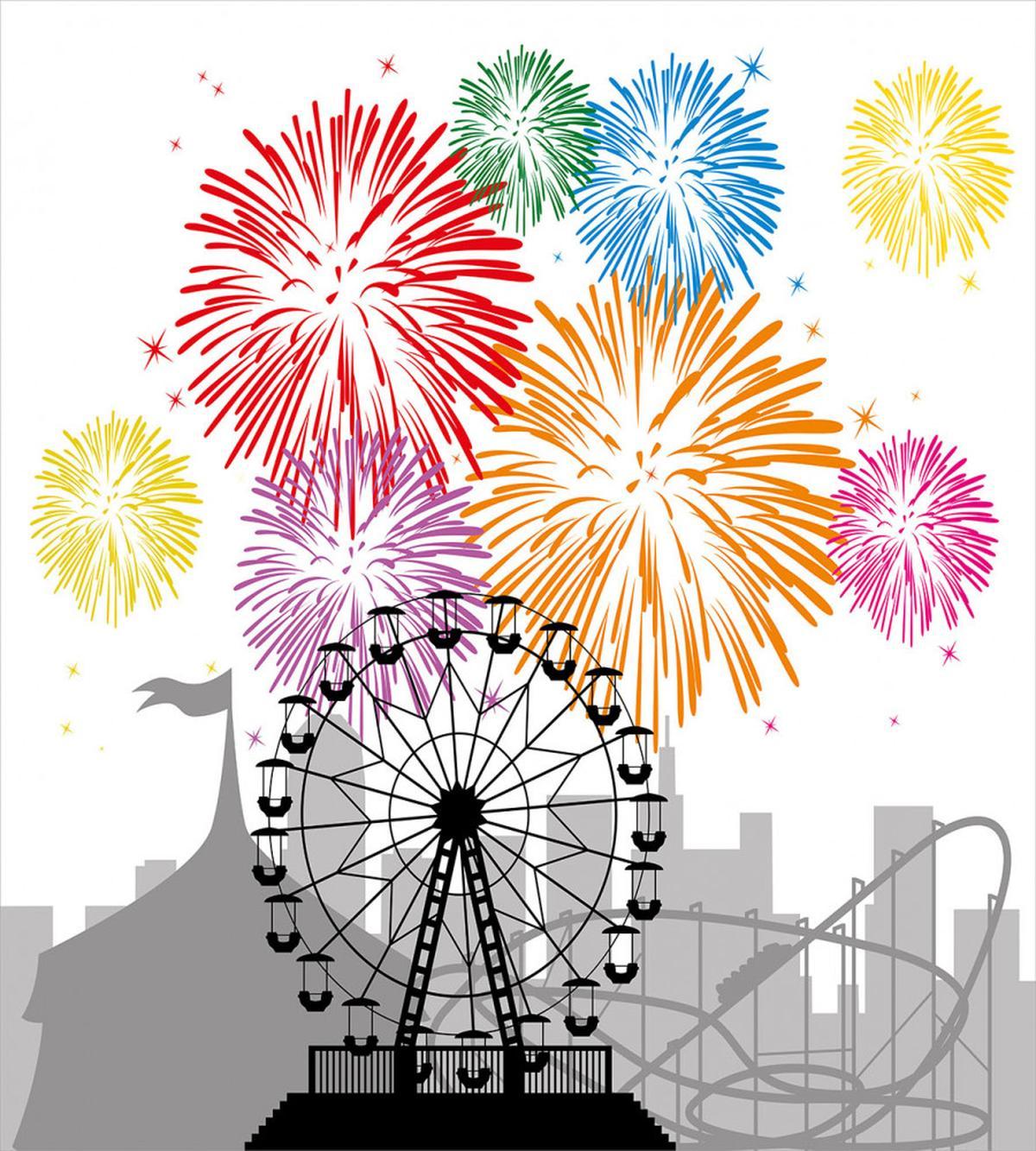 Fireworks Circus Fun — Pattern