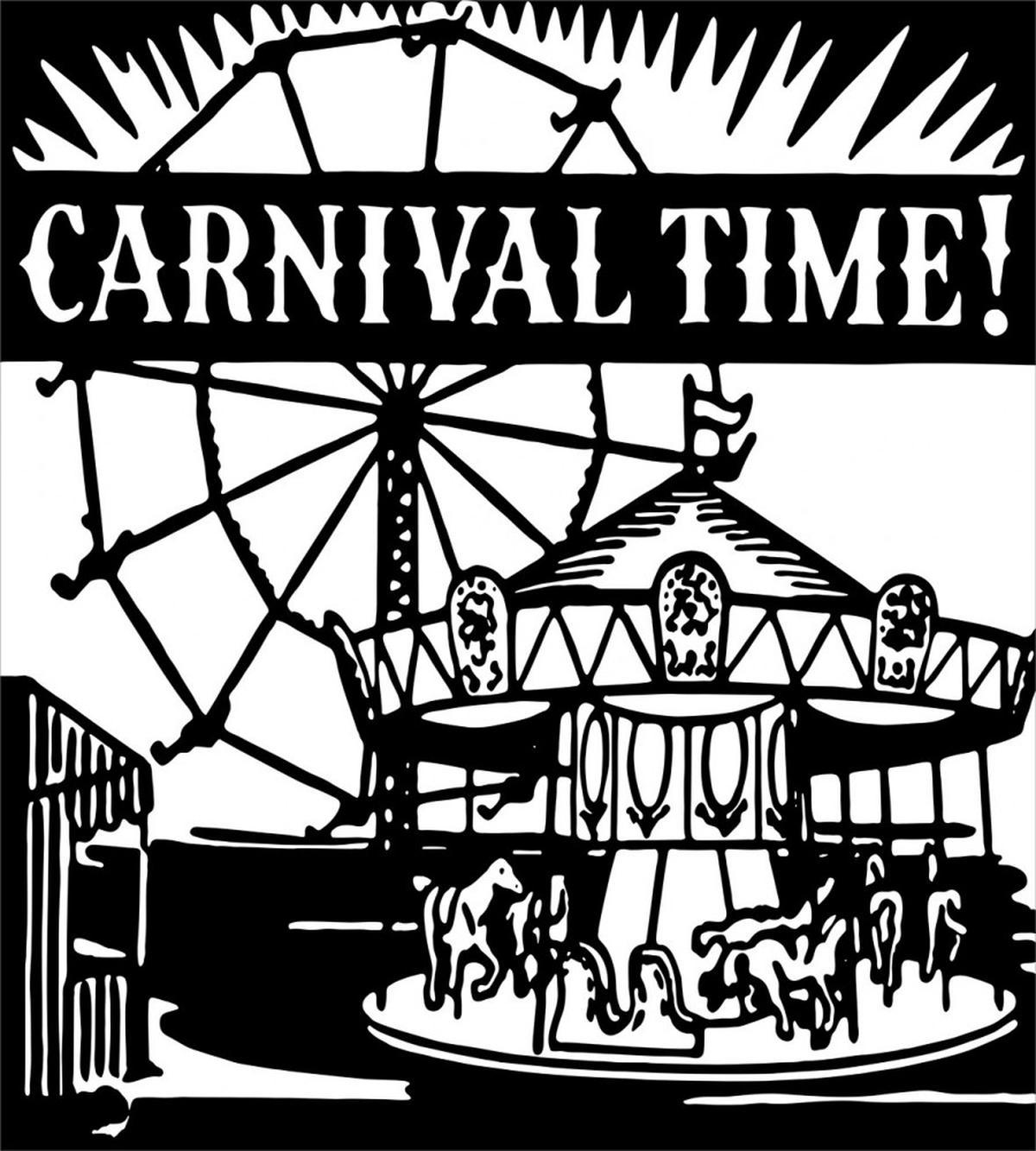 Carnival Time Carousel — Pattern
