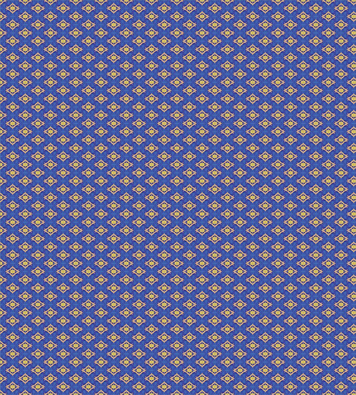 Floral Diamond Shape Pattern — Pattern