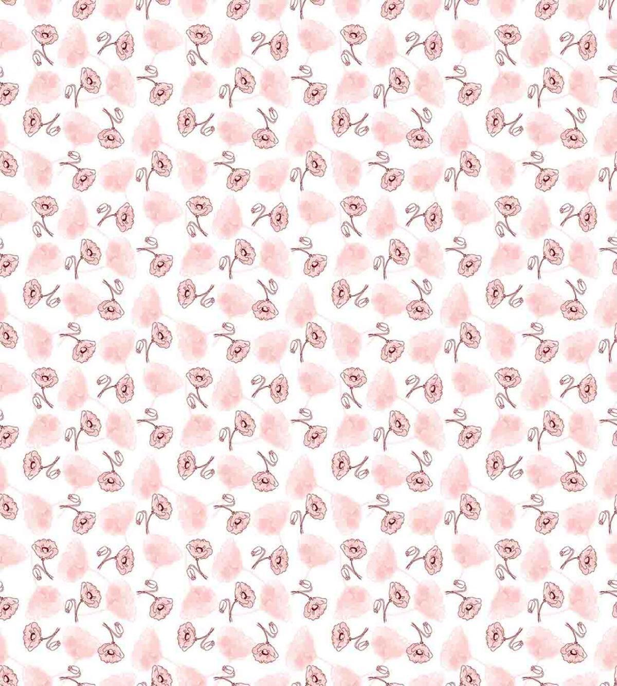 Vintage Tiny Poppy Flowers — Pattern