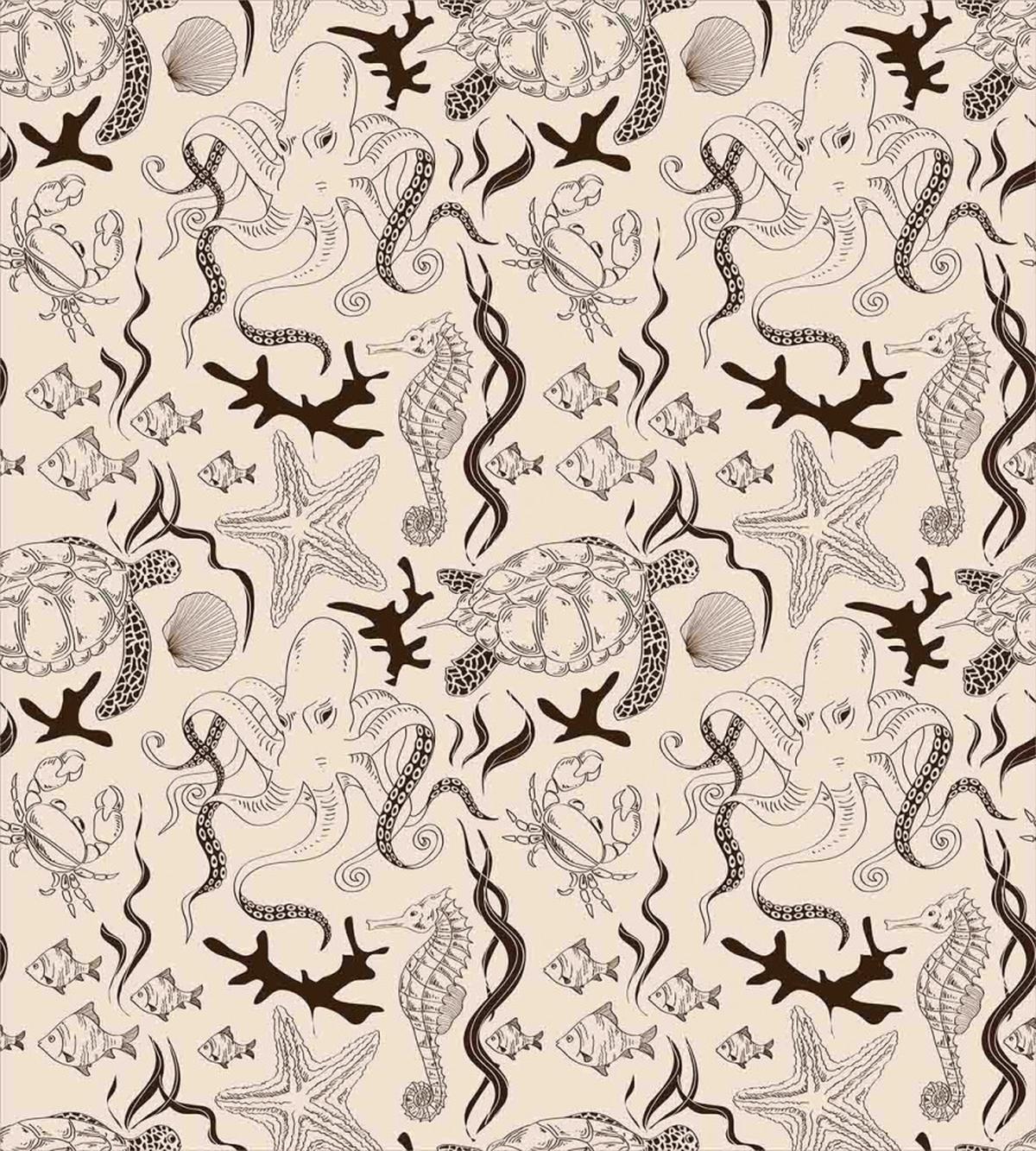 Octopus Crab Seahorse — Pattern