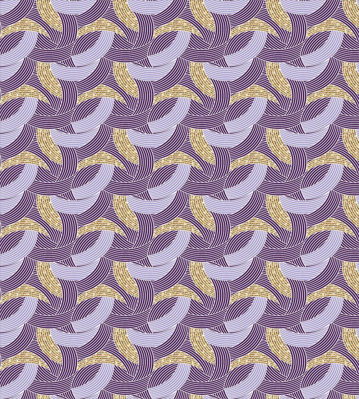 Crossed Curved Arc Design — Pattern