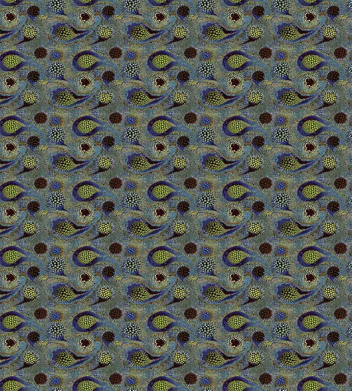 Oriental Teardrop Motif — Pattern