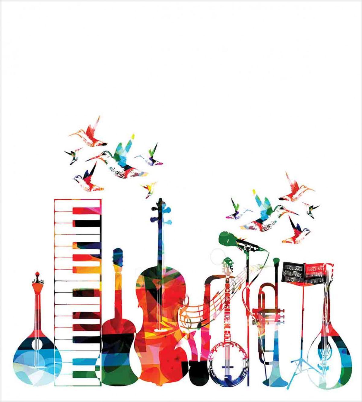 Colorful Instruments — Pattern