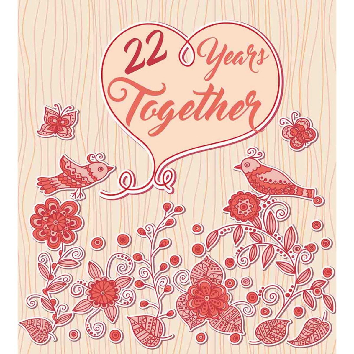 22 Years Together Birds — Pattern