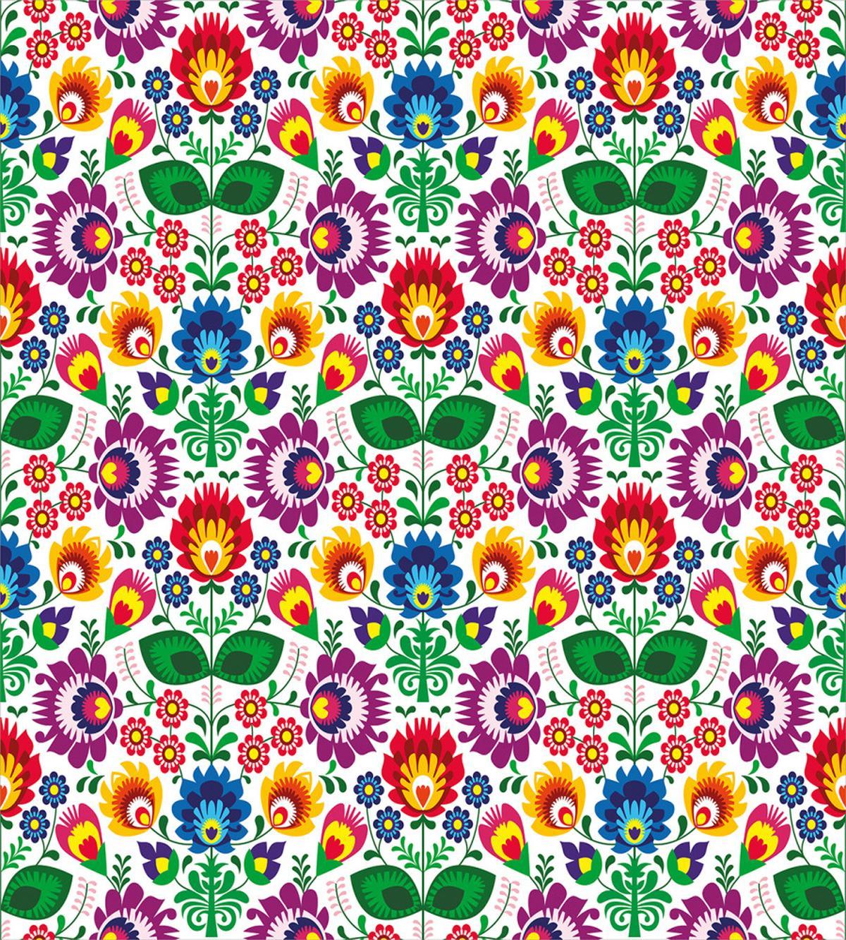 Rainbow Colors Sixties — Pattern