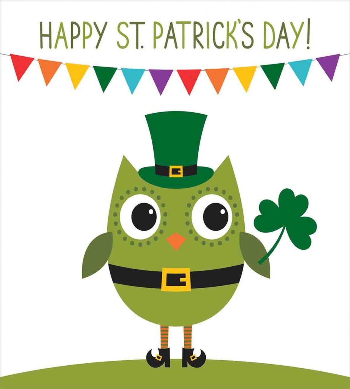 Owl Shamrock — Pattern
