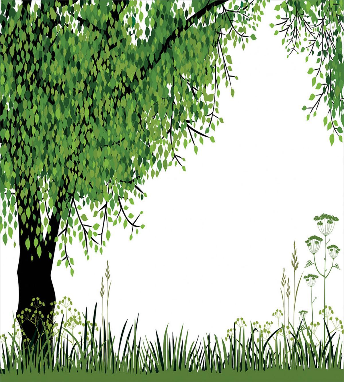 Tree Grass Summer — Pattern