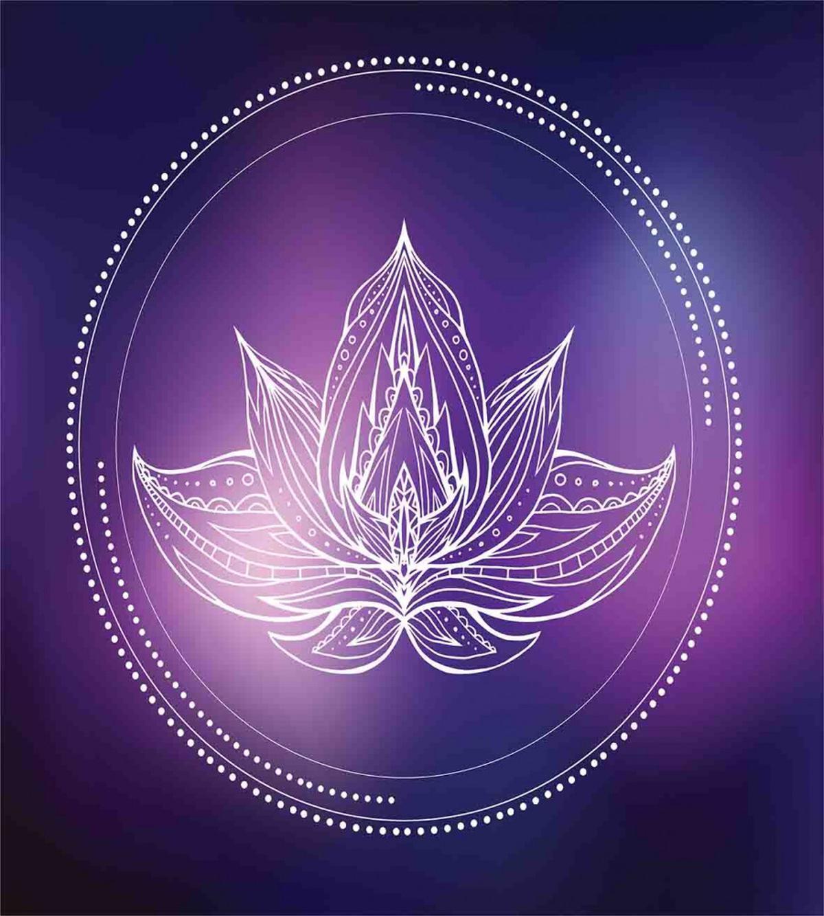 Lotus Flower Space — Pattern