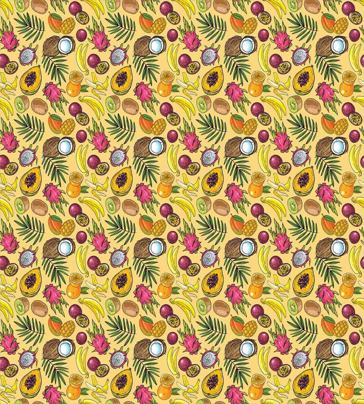 Tropical Summer Food — Pattern