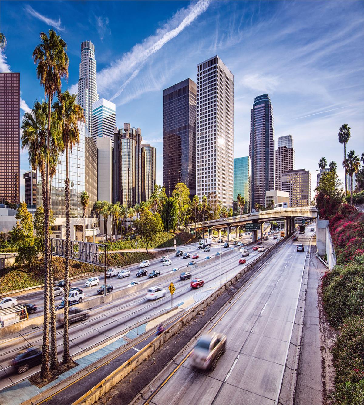 Downtown Los Angeles USA — Pattern