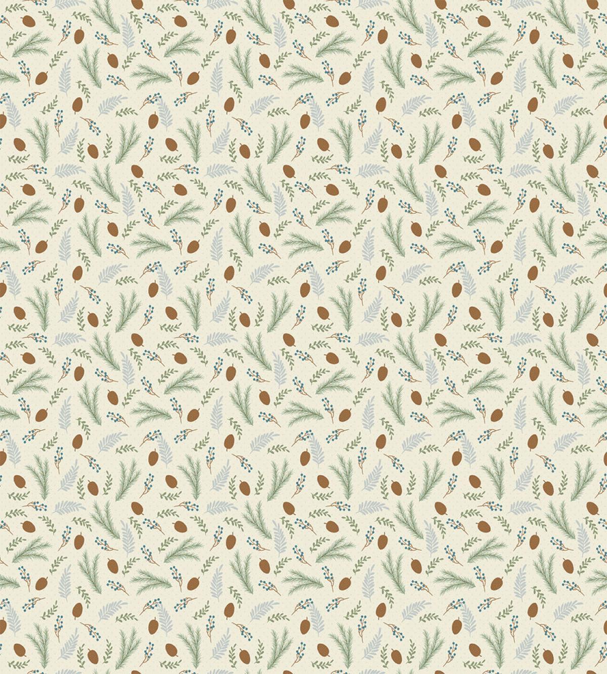 Fir Cones Botany Branches — Pattern