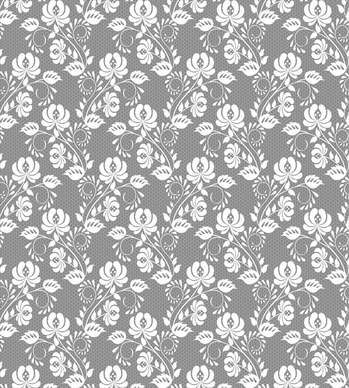 Leaves Swirls and Dots — Pattern