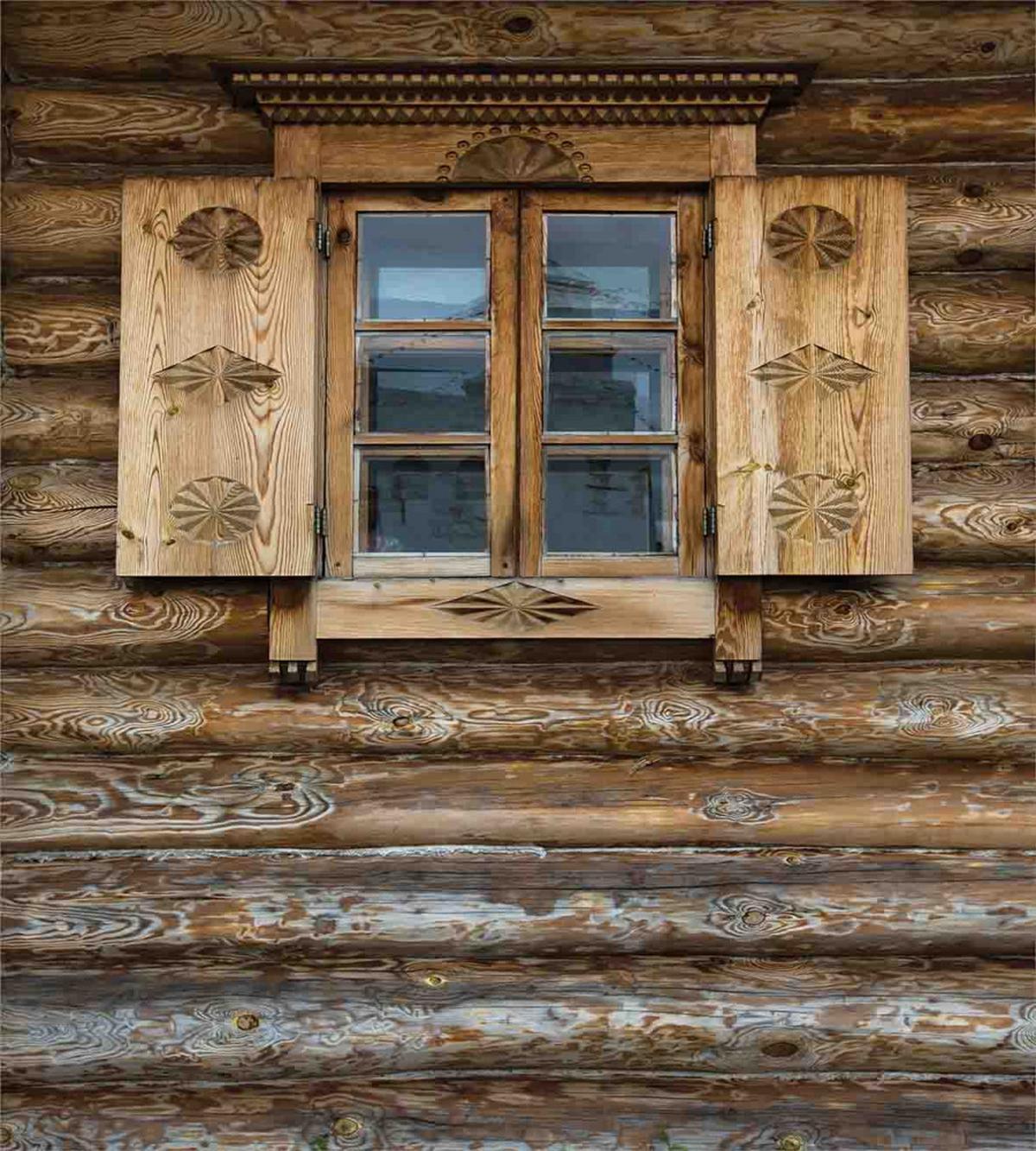 Wooden Cottage Shutter — Pattern