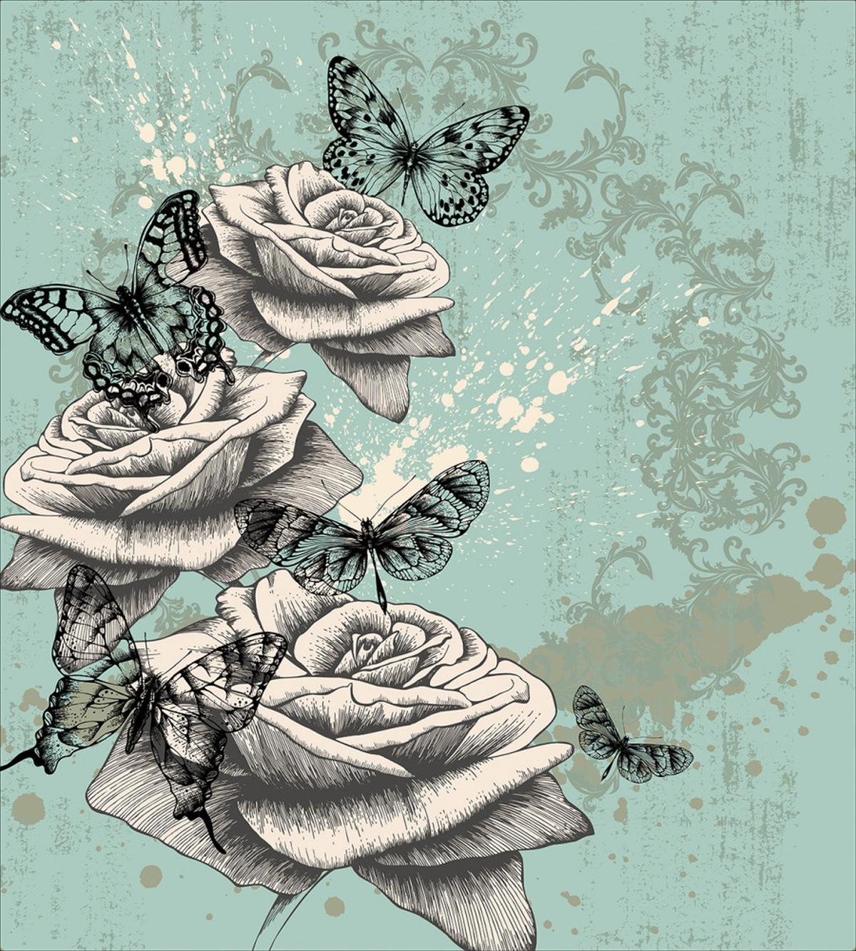 Grunge Vintage — Pattern