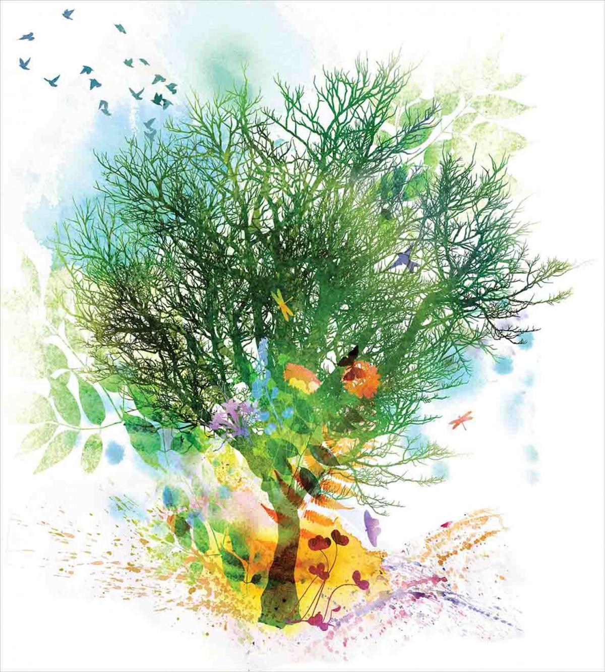 Multiple Exposure Nature — Pattern