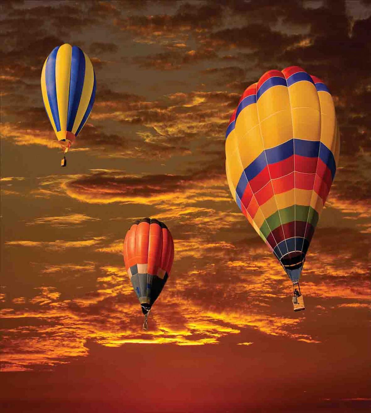 Skyscape Colorful Vehicles — Pattern