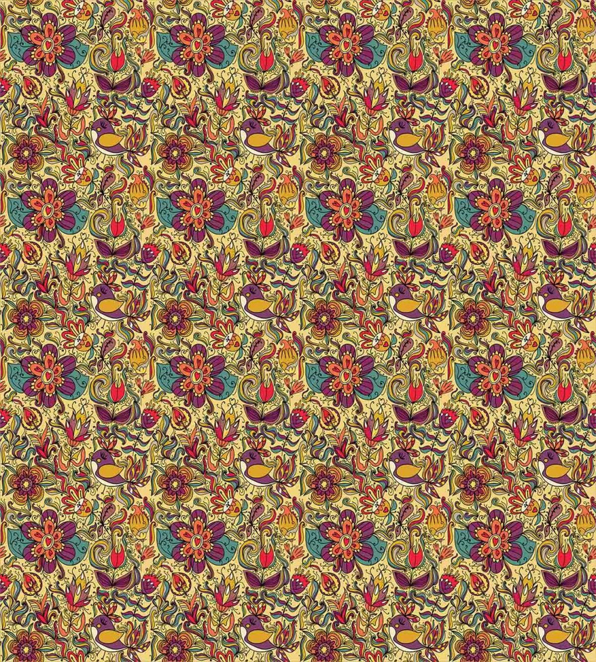 Birds Exotic Garden — Pattern