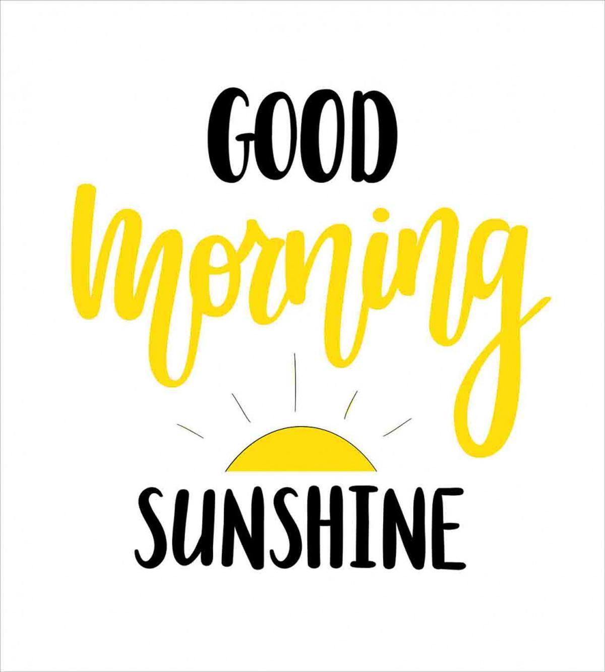 Morning Sunshine — Pattern