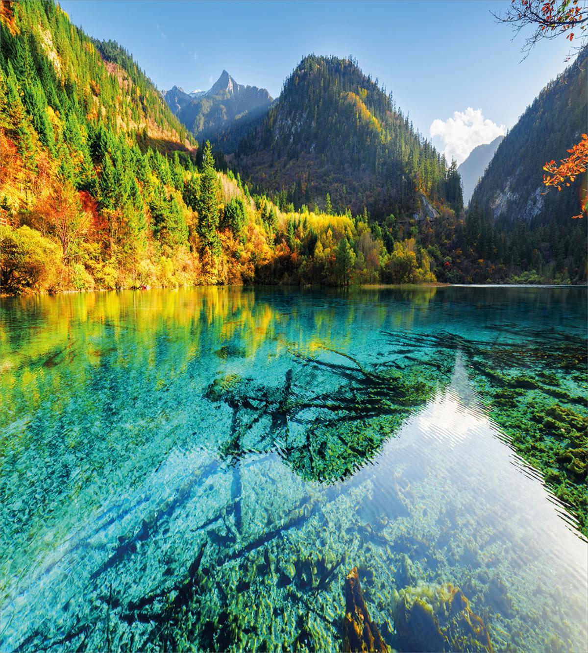 Idyllic Mountain Creek — Pattern