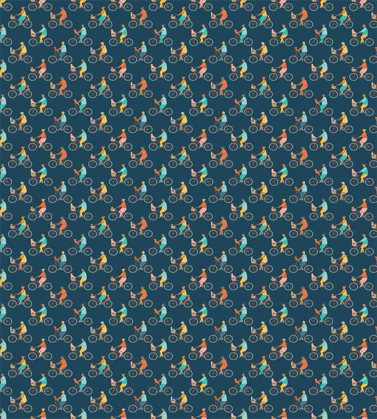 People Pets in Baskets — Pattern