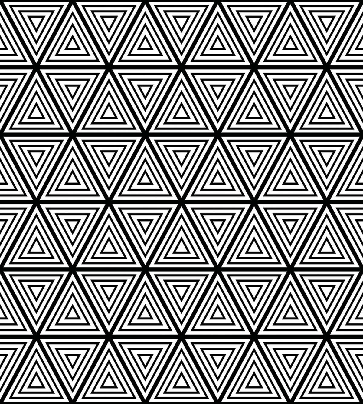 Triangles Minimalist — Pattern