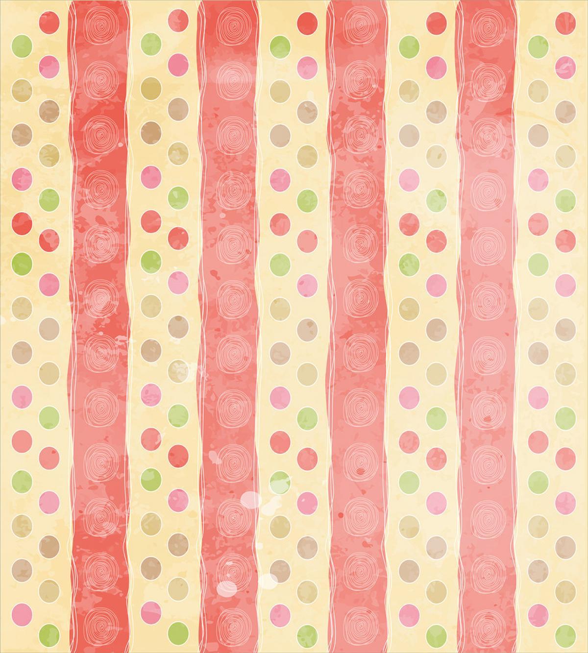 Nostalgic Stripes Dots — Pattern