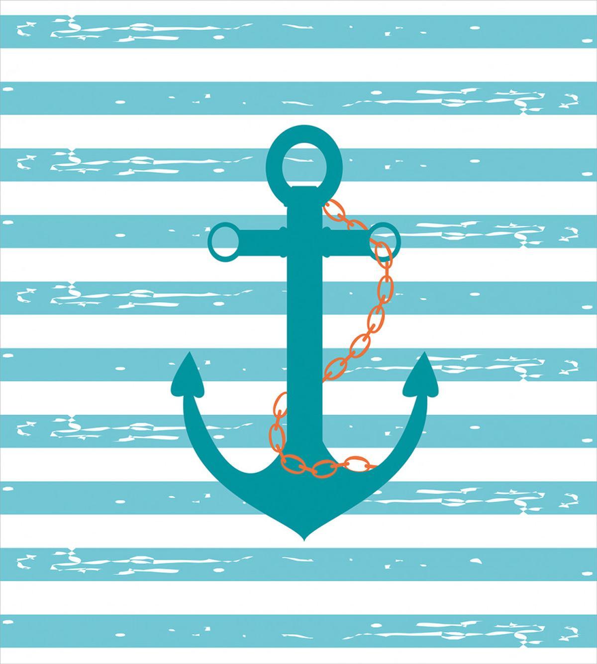 Ship Anchor Marine Life — Pattern